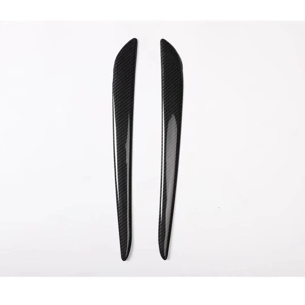 Carbon Fiber ABS Front Door Panel Decoration Strips